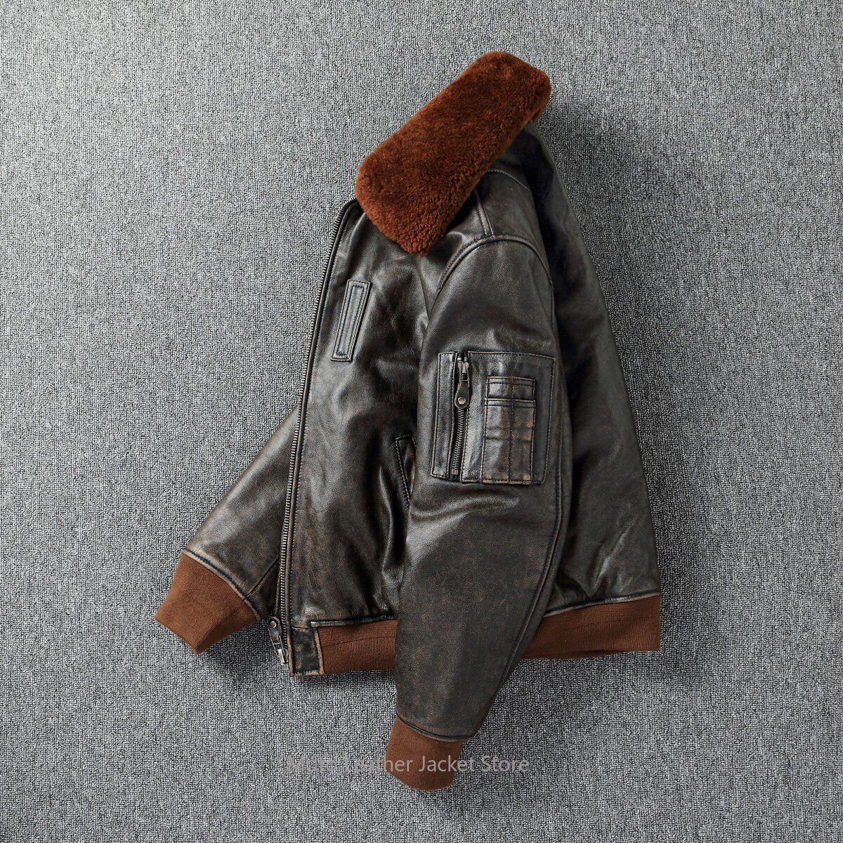 B-15 Flight Jacket Quilted Gen – обзор и цена Riding Jacket Leather