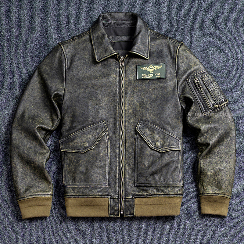 Bomber 45P Genuine Leather Jac – обзор и цена Riding Jacket Leather