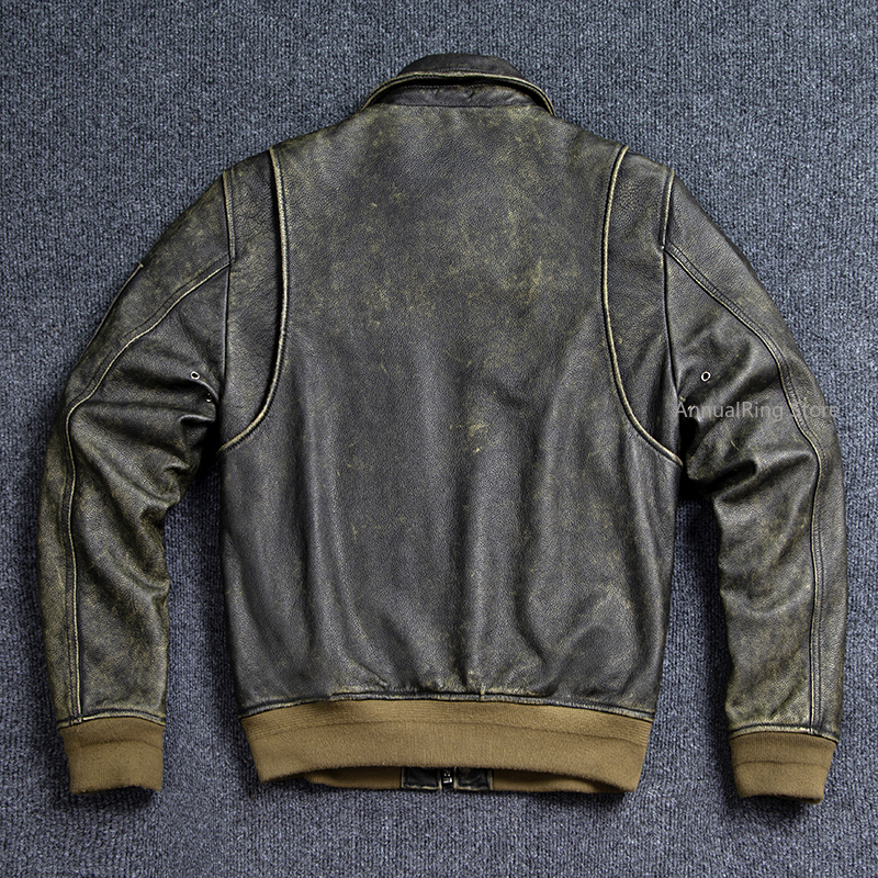 Bomber 45P Genuine Leather Jac – обзор и цена Riding Jacket Leather
