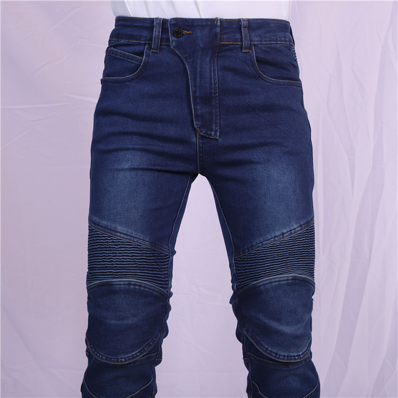 Men Jeans Embroidery Motorcycl – обзор и цена Motorcycle Gear Testing