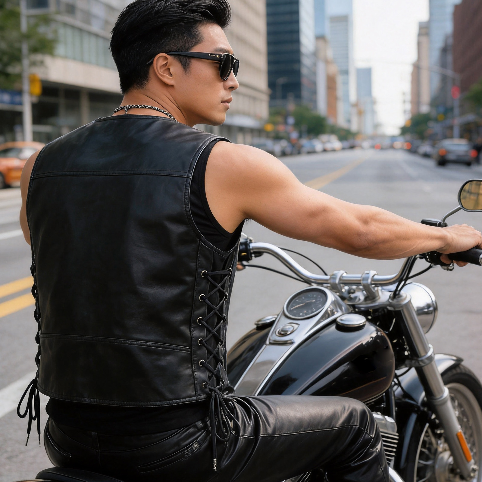 WOSAWE Men's Motorcycle Biker  – обзор и цена Riding Jacket Leather
