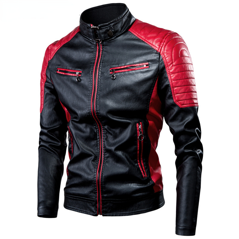 Men Motorcycle Leather Jacket  – обзор и цена Riding Jacket Leather