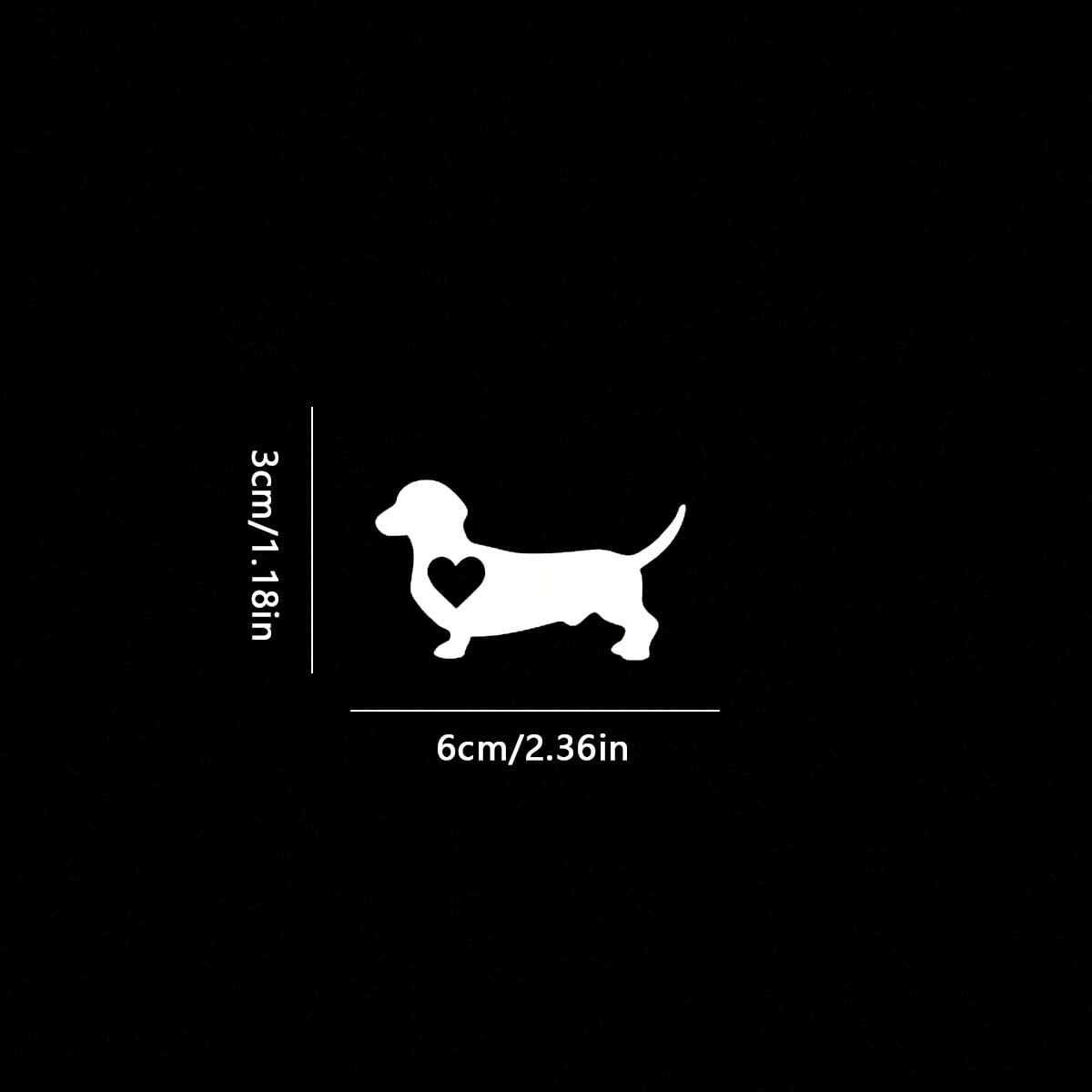 1 Pack Shape Dachshund Car Sti – обзор и цена Motorcycle Gear For Dogs