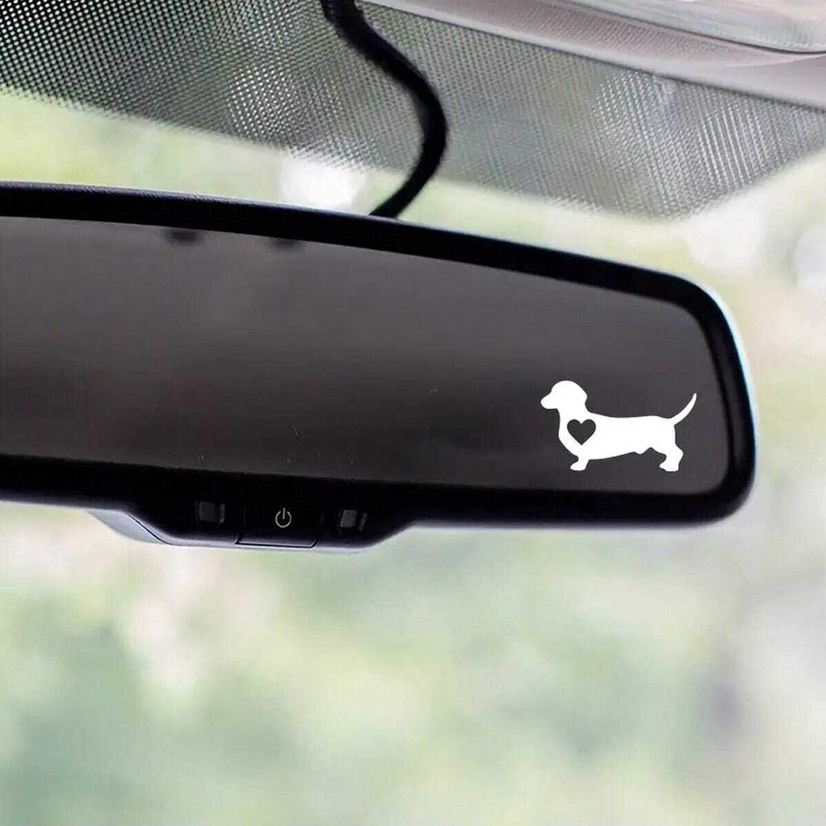 1 Pack Shape Dachshund Car Sti – обзор и цена Motorcycle Gear For Dogs
