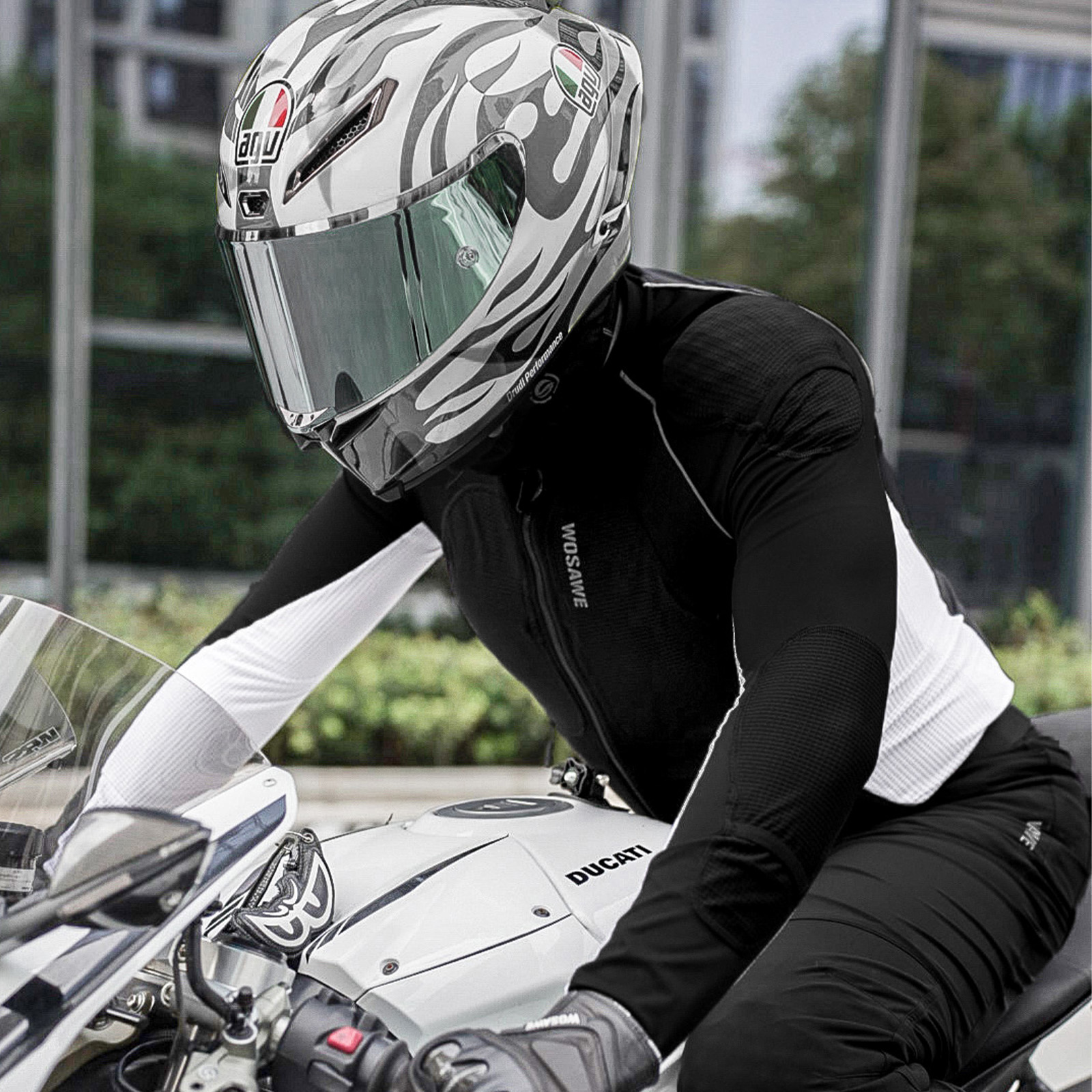 WOSAWE Men Motorcycle Protecti – обзор и цена Motorcycle Gear Vest