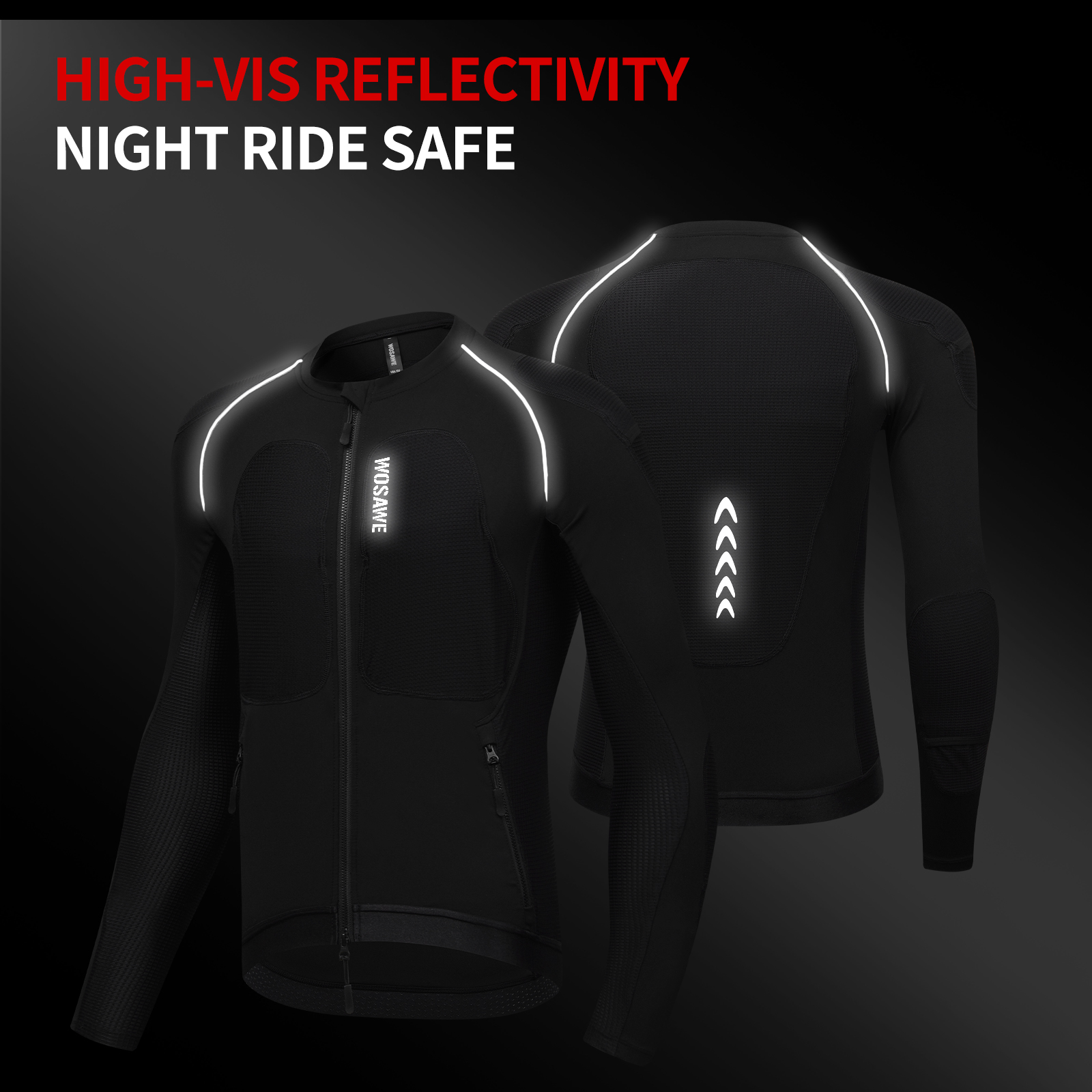 WOSAWE Men Motorcycle Protecti – обзор и цена Motorcycle Gear Vest