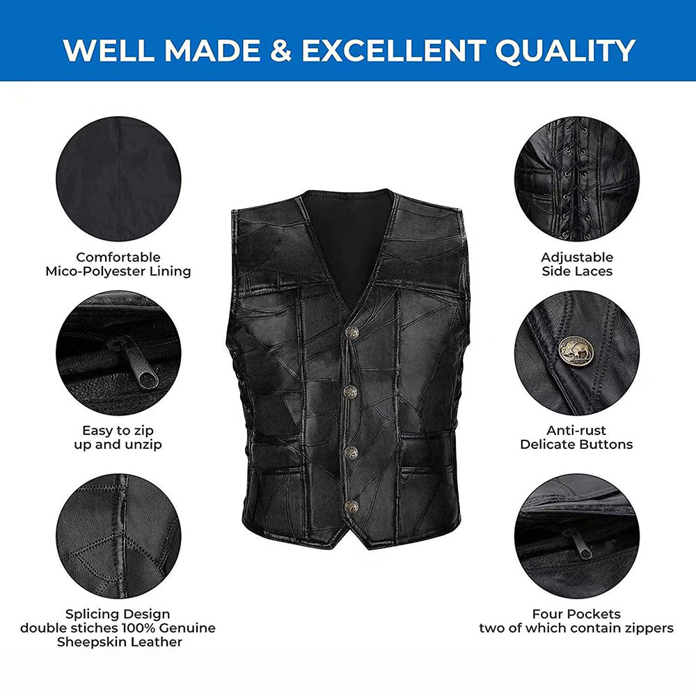 PU Leather Motorcycle Jacket V – обзор и цена Riding Jacket Leather