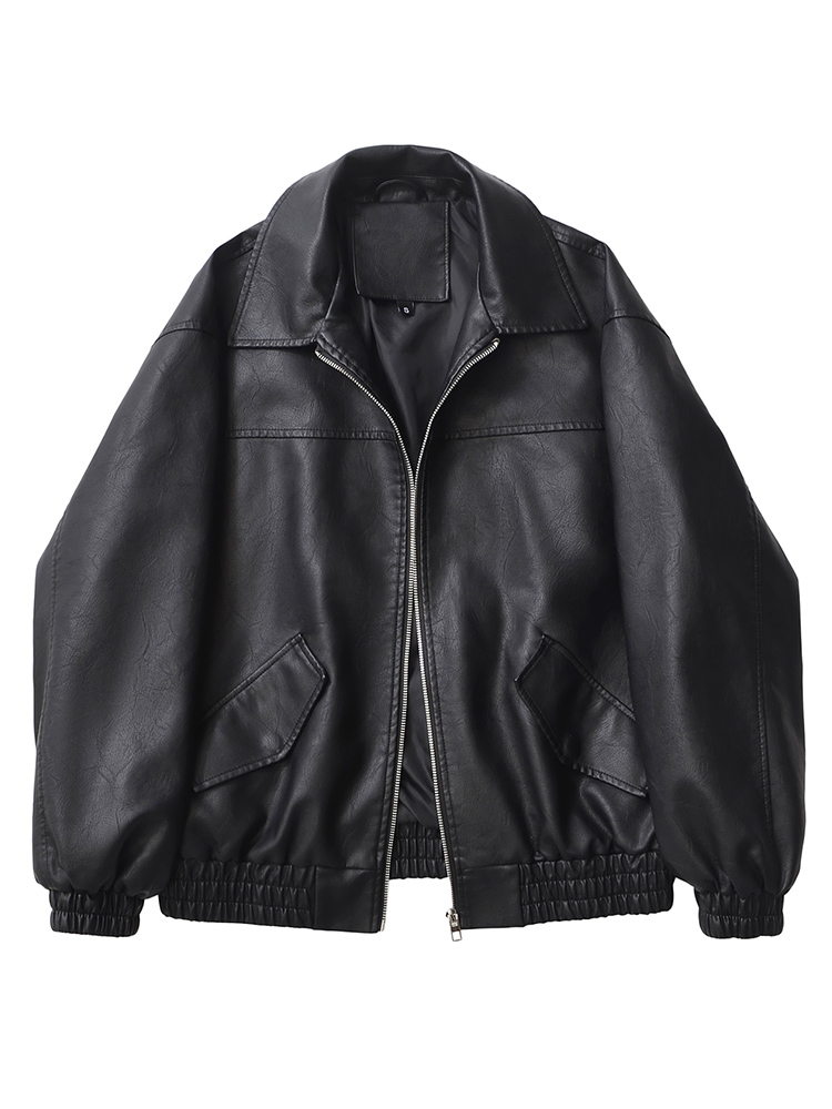 Ailegogo Streetwear Women Retr – обзор и цена Riding Jacket Leather