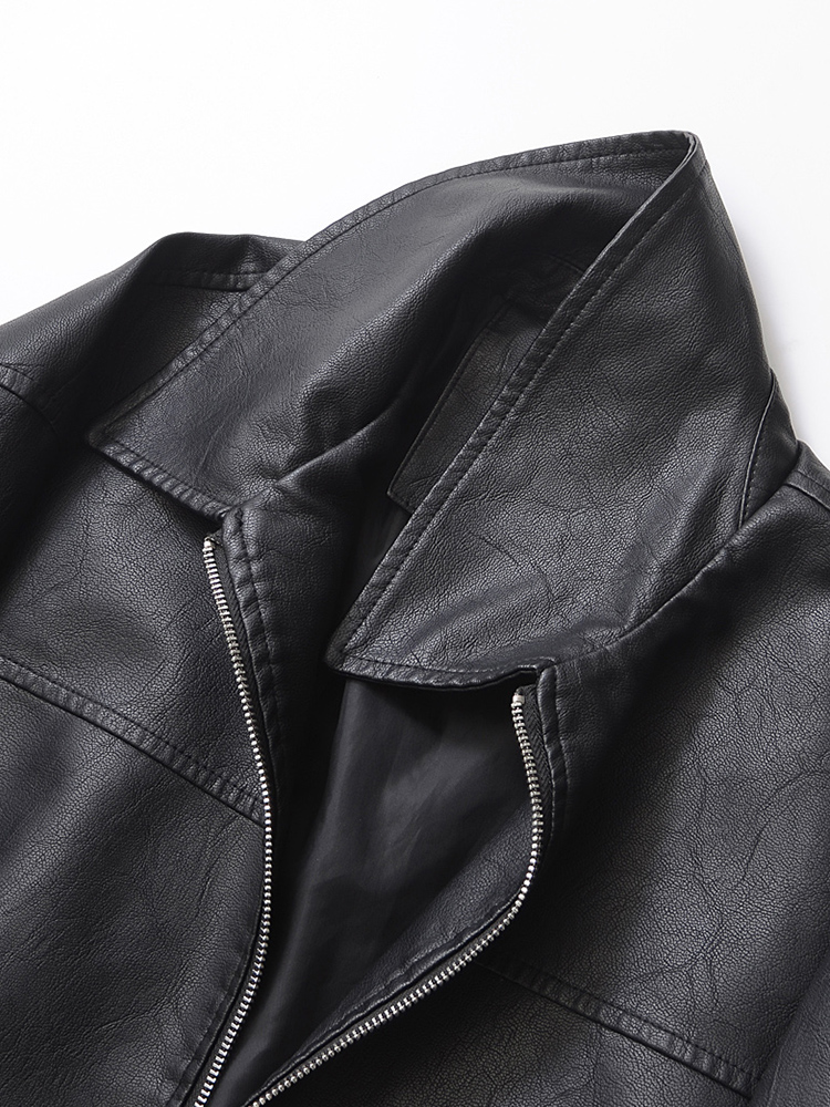 Ailegogo Streetwear Women Retr – обзор и цена Riding Jacket Leather
