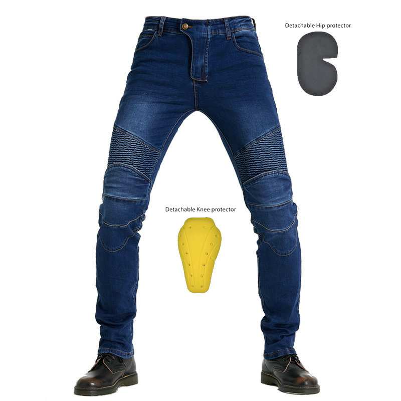 Men Jeans Embroidery Motorcycl – обзор и цена Motorcycle Gear Testing