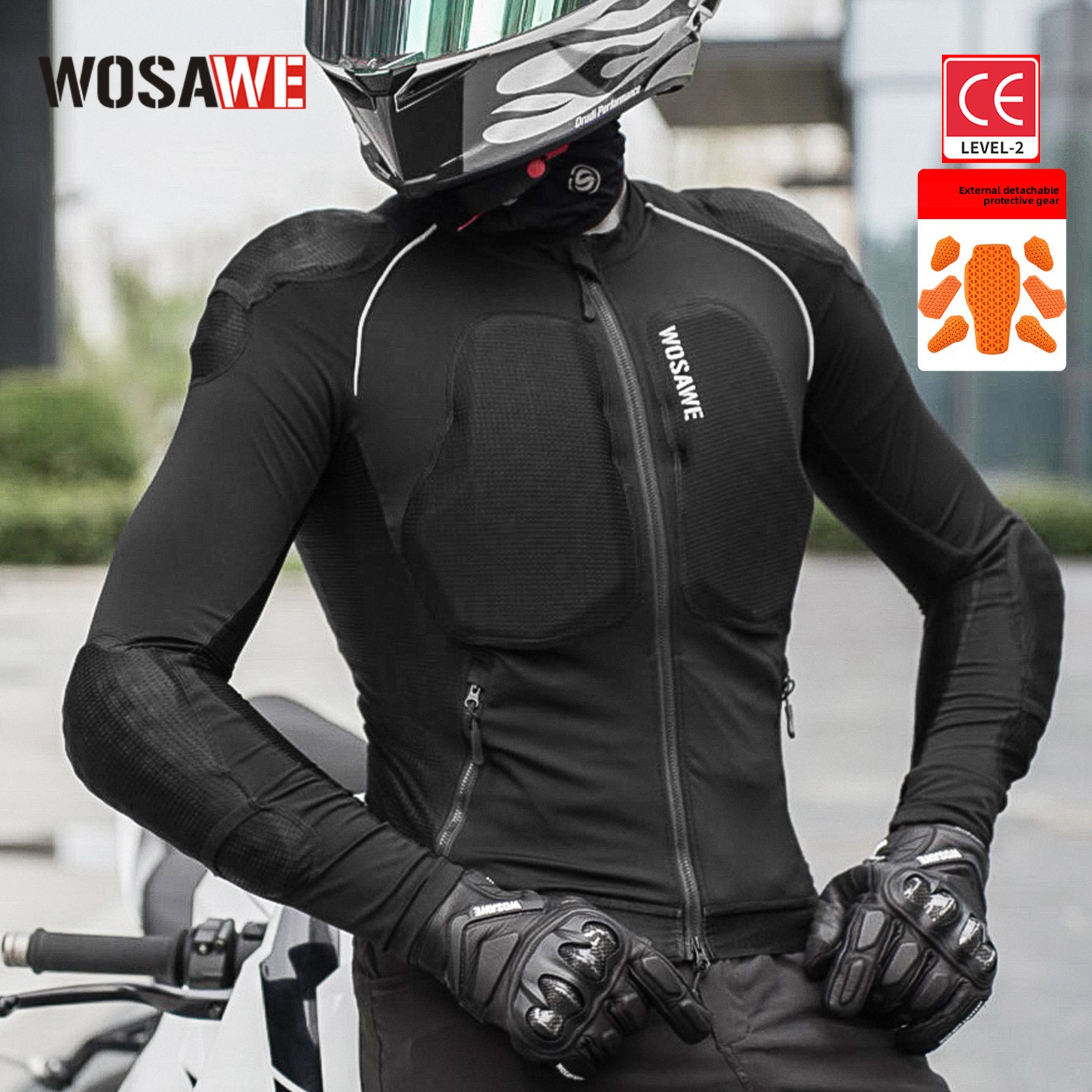 WOSAWE Men Motorcycle Racing J – обзор и цена Gearx Motorcycle Jacket
