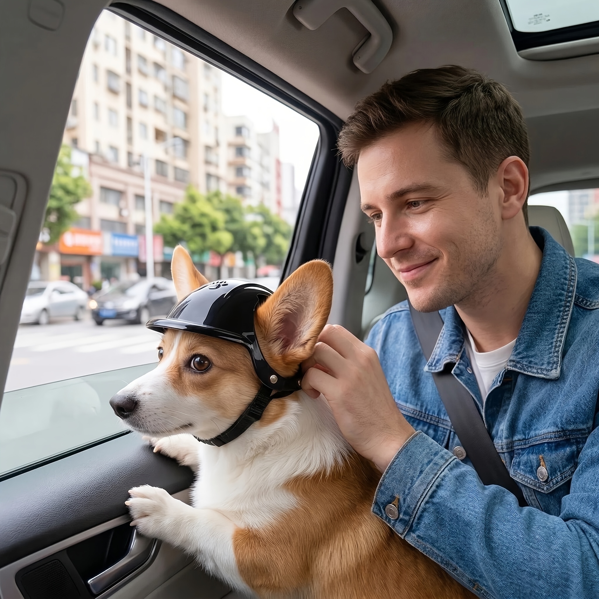 Pet Head Ears Helmet Hat, Moto – обзор и цена Motorcycle Gear For Dogs