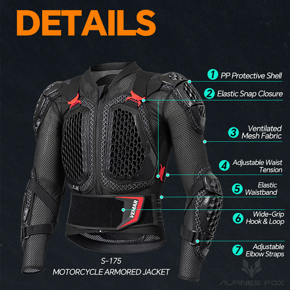 VEMAR 2025 Men New Motorcycle  – обзор и цена Motorcycle Gear Vest