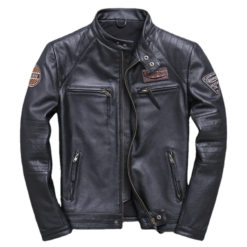 Fashion Biker Jackets Vintage  – обзор и цена Riding Jacket Leather