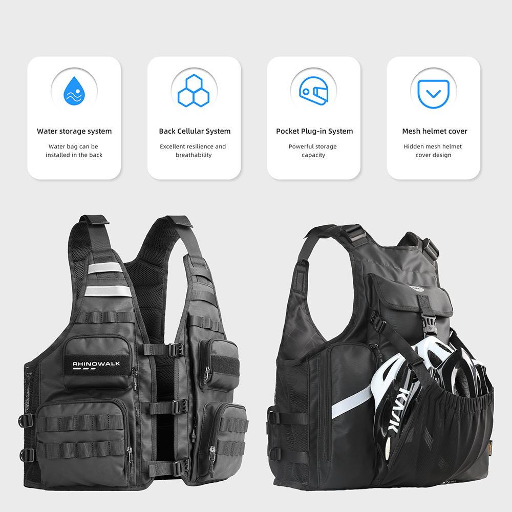 Rhinowalk Motorcycle Vest Set  – обзор и цена Motorcycle Gear Vest