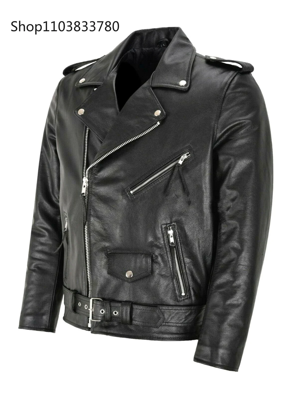 Men PU Leather Jacket Motorcyc – обзор и цена Riding Jacket Leather