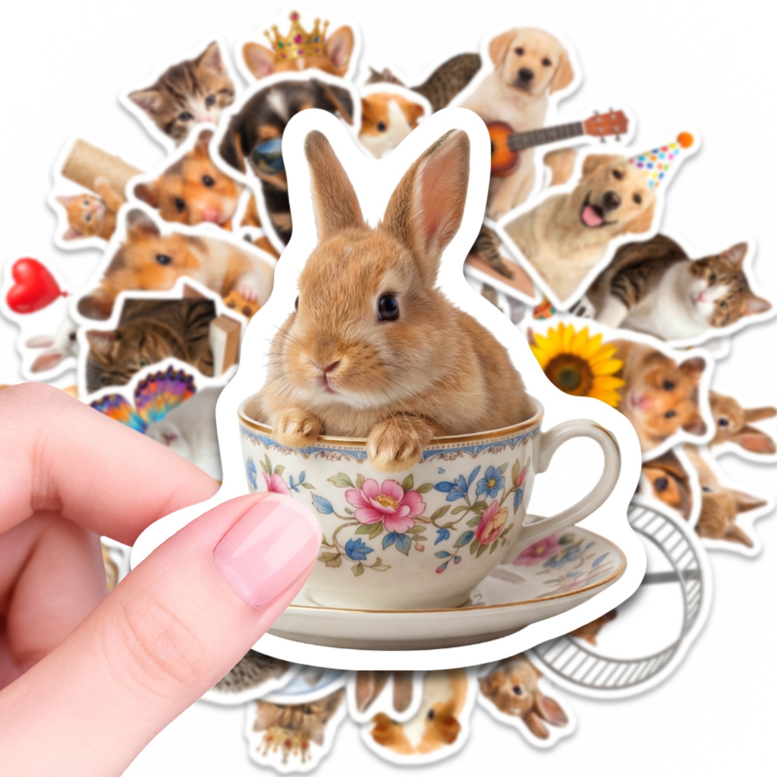 50PCS Kawaii Animal stickers D – обзор и цена Motorcycle Gear For Dogs