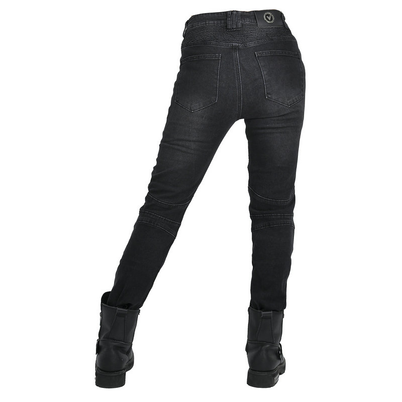 Women Jeans Embroidery Motorcy – обзор и цена Motorcycle Gear Testing