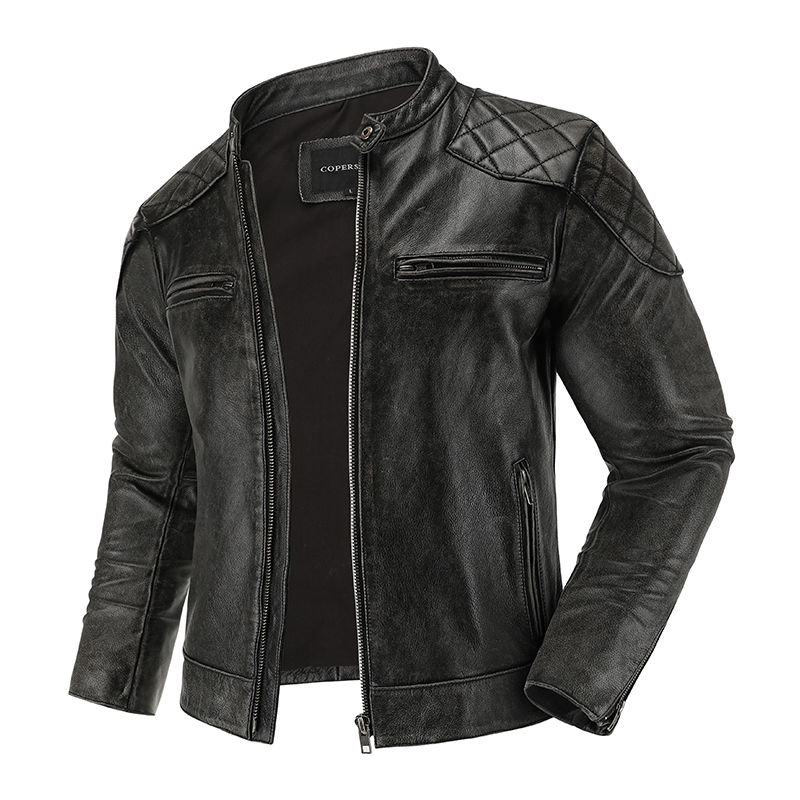 Retro Leather Jacket Motorcycl – обзор и цена Riding Jacket Leather