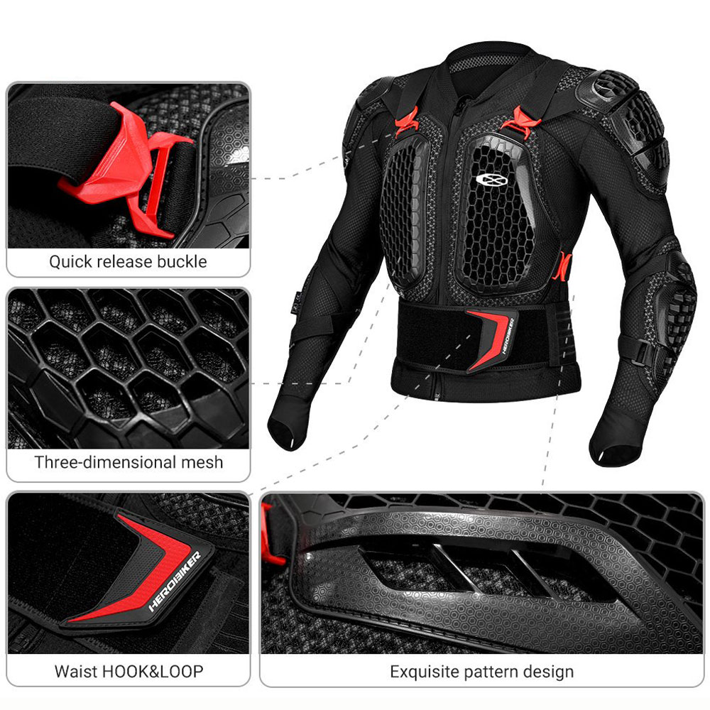 Men Motorcycle Full Body Armor – обзор и цена Gearx Motorcycle Jacket
