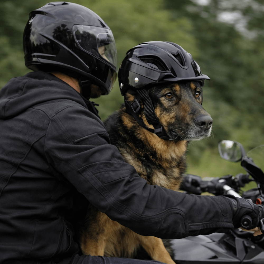 Pet Headgear Adjustable Dog He – обзор и цена Motorcycle Gear For Dogs