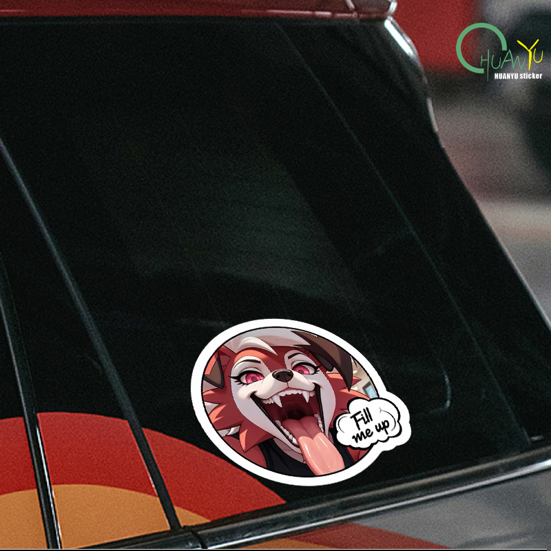 Car sticker fox dog head perso – обзор и цена Motorcycle Gear For Dogs
