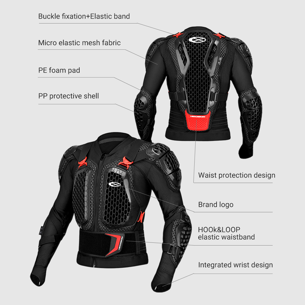 Motocross Armor Off-Road Anti- – обзор и цена Gearx Motorcycle Jacket