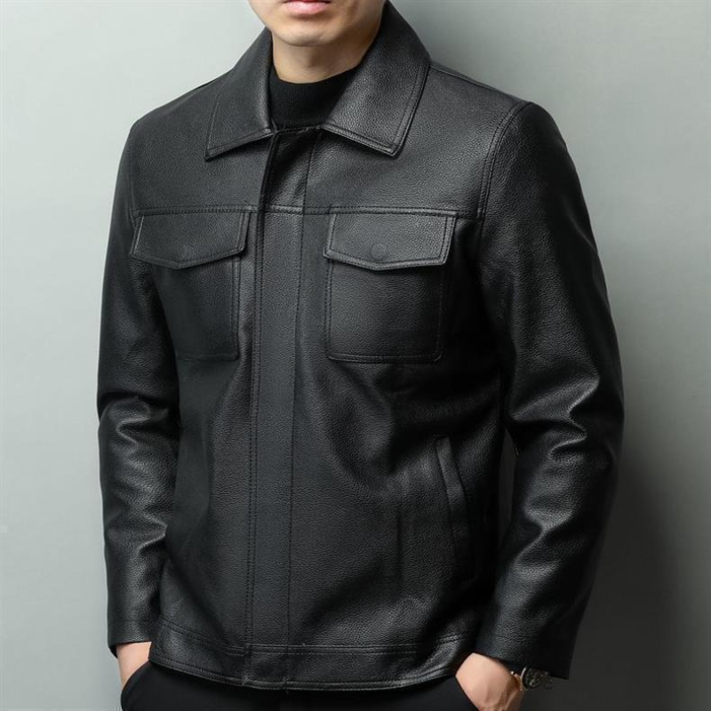 Vintage Brown Cowhide Leather  – обзор и цена Riding Jacket Leather
